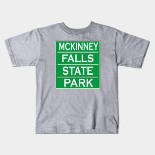 MCKINNEY FALLS STATE PARK Kids T-Shirt